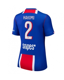 Paris Saint-Germain Achraf Hakimi #2 Maglia Gara Casa Repliche 2026-27 Donna Maniche Corte Paris Saint-Germain Achraf Hakimi #2 Maglia Gara Casa Repliche 2026-27 Donna Maniche Corte